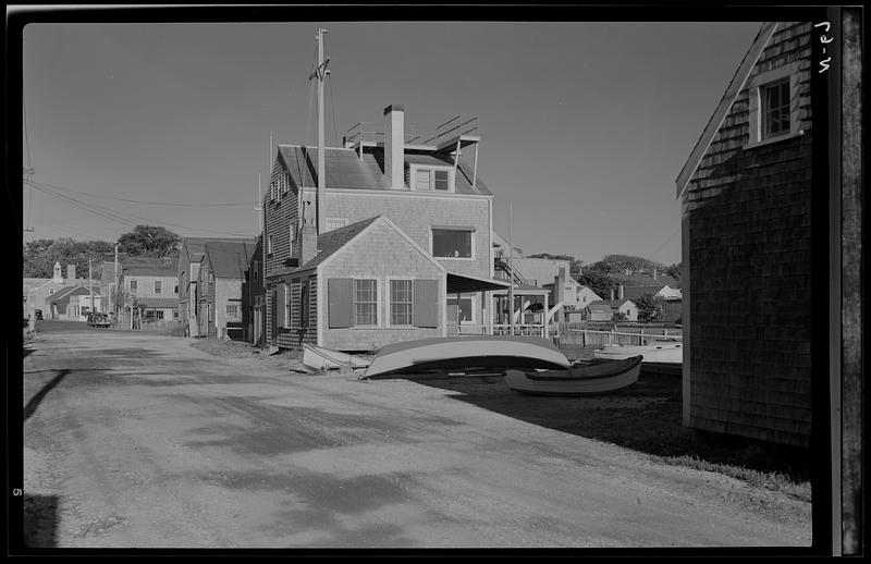 Water view of Old North Wharf, Nantucket