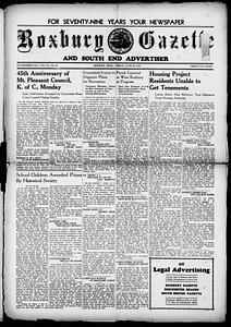 Roxbury Gazette and South End Advertiser, June 23, 1939
