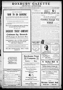 Roxbury Gazette and South End Advertiser, December 25, 1920
