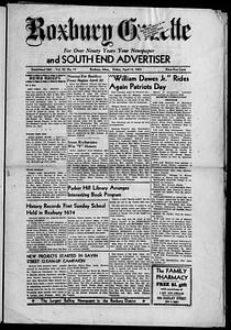Roxbury Gazette and South End Advertiser, April 15, 1955