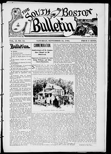 The South Boston Bulletin