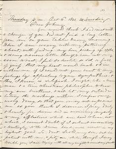 Letter from Zadoc Long to John D. Long, October 3, 1866