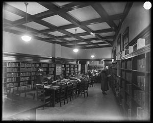 Boston Public Library branches, Roxbury Crossing (interior)