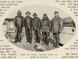 Crew of the yacht Ildico