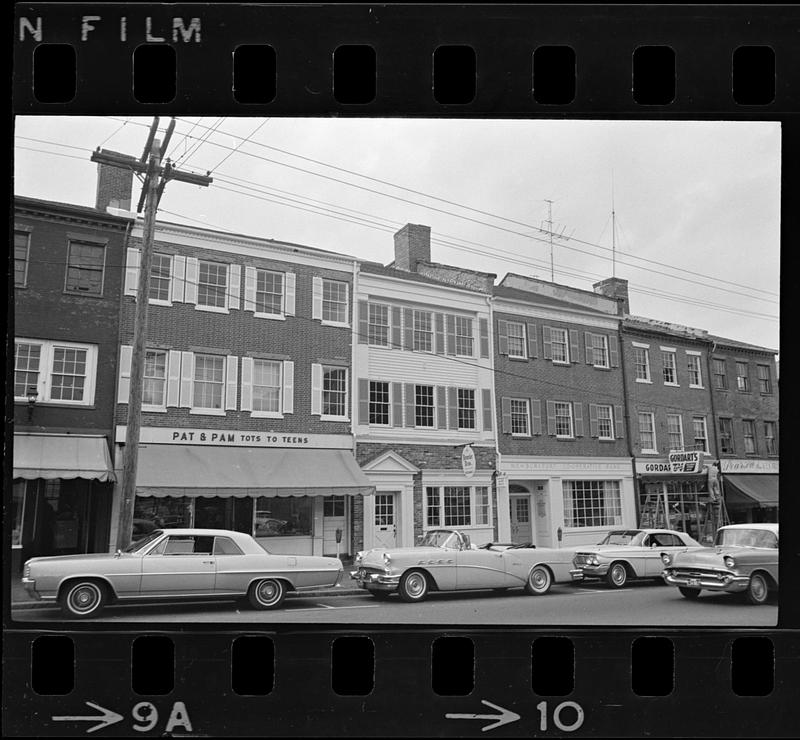 Urban renewal area buildings for historic society