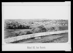 Walnut Hill, from Reservoir