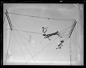 Trapeze performers