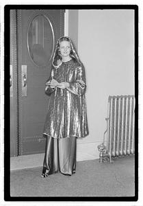 Woman in formal dress