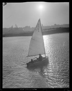 Small sailboat