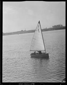 Small sailboat