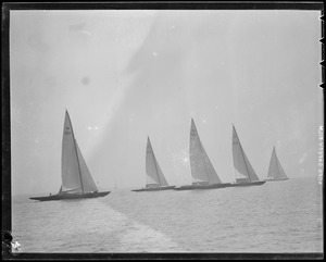 30-square-meter yacht race off Marblehead