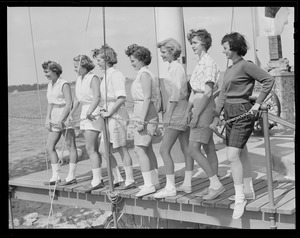 Women at yacht club
