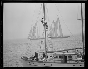 Sailing ships, fishermen's races