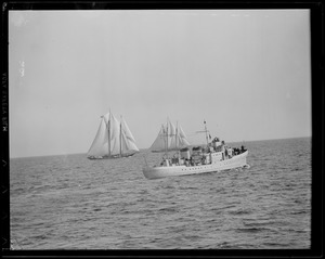 Gloucester fishermen's race and cutter "Thetis"
