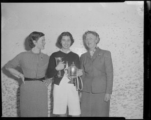Women players at the Harvard club