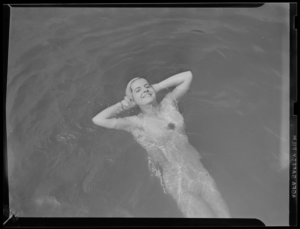 Girl swimming