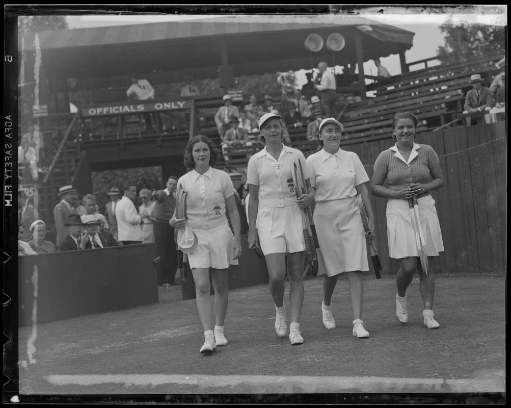 Women's doubles tournament at Longwood Cricket Club