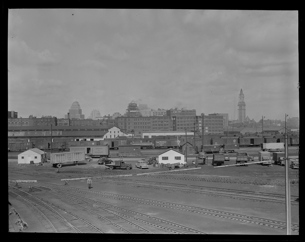 New Haven railroad yards, South Boston