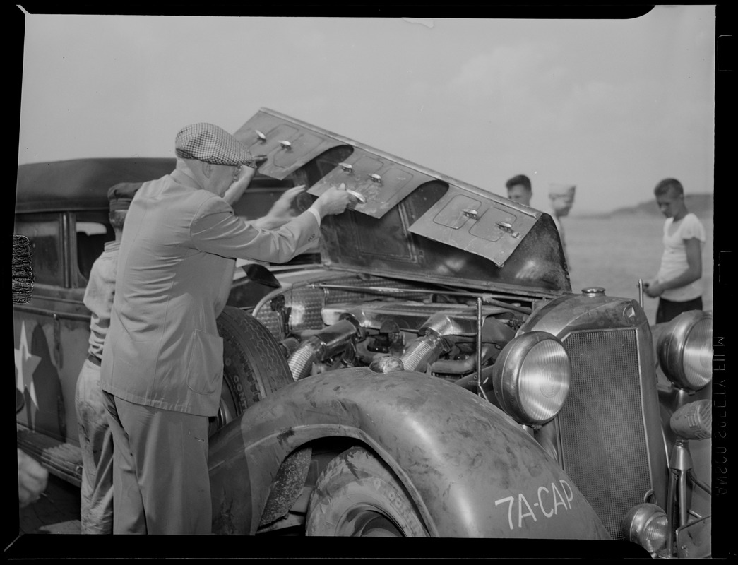 Hermann Goering's car arrives from Germany Digital Commonwealth