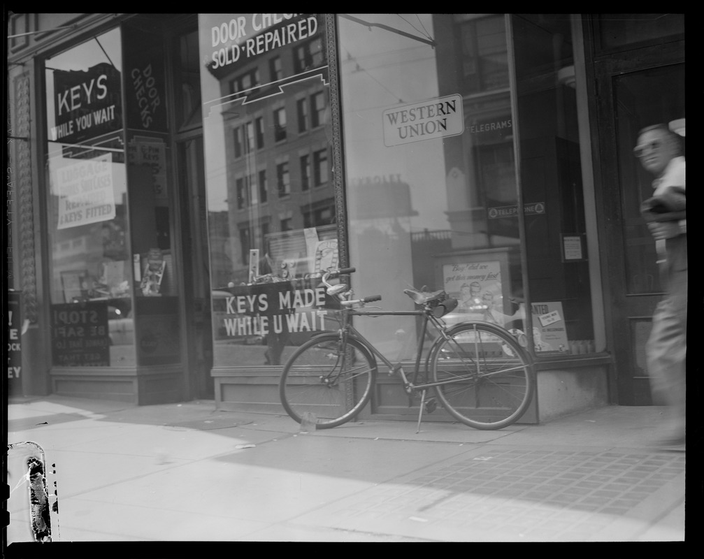 Bike parking is getting to be a problem, too
