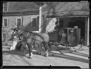 Old horse drawn sleigh