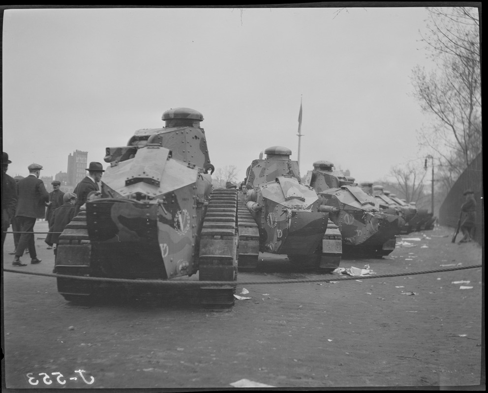 Tank on Boston Common