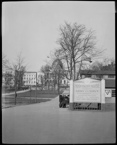 Hospitality house for the army and navy on the Boston Common