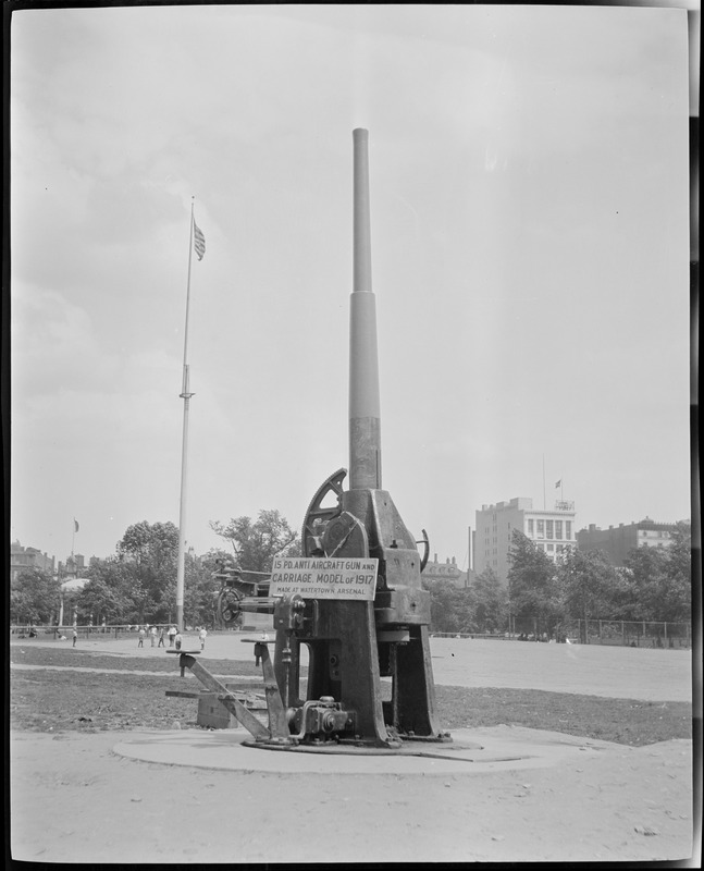 Anti-aircraft gun, Boston Common
