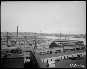 War activities around Boston during the big World War, Navy Yard