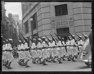 WWII: In front of the Traveler building