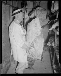 WWII: Meat shortage, Mr. Kelley Faneuil Market