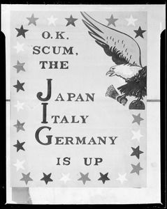 WWII Poser: OK Scum, the Japan Italy Germany is up