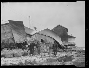 Wrecked house