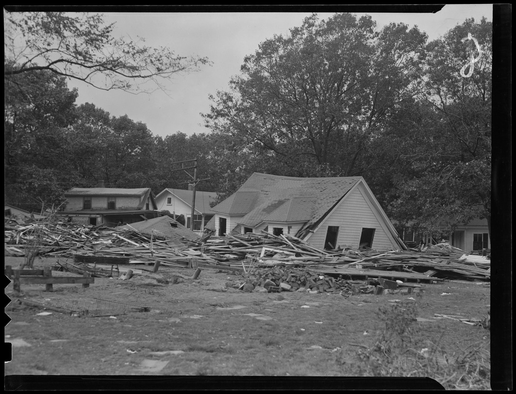 Buildings destroyed, Hurricane of 38