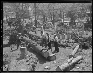 Cemetery destroyed, Hurricane of 38