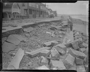 Damage to Winthrop waterfront from the big storm