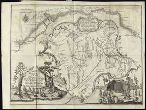 A topographical plan of that part of the Indian-country through which Colonel Bouquet marched in the year, 1764