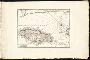 Carte de l'isle de la Jamaique