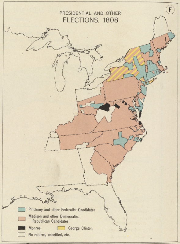 Presidential and other elections, 1808
