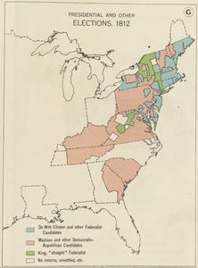 Presidential and other elections, 1812