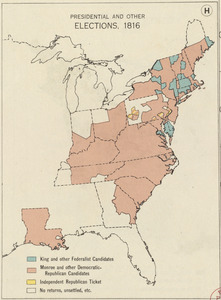 Presidential and other elections, 1816