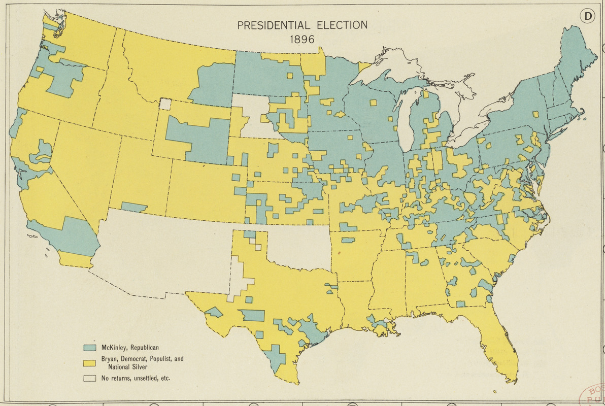 Presidential election 1896