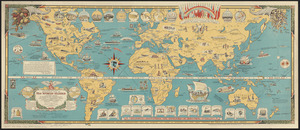 Mercator map of the world united
