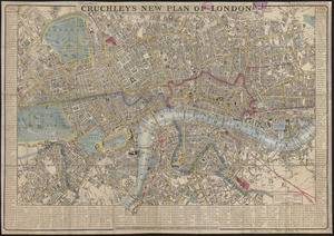 Cruchley's new plan of London shewing all the new and intended improvements to the present time
