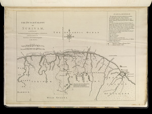 The Dutch colony of Surinam, as laid down by L: Colonel Spiering, Chief Engineer at Surinam