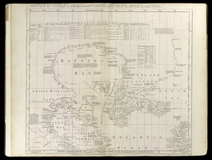 Chart comprizing Greenland with the countries and islands about Baffin's and Hudson's Bays