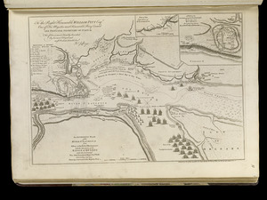 An authentic plan of the River St. Laurence from Sillery to the fall of Montmorenci, with the operations of the siege of Quebec