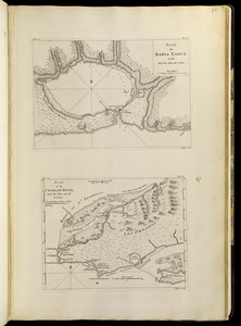 Plan of Bahia Xagua on the south side of Cuba ; Plan of the Colorado Rocks, near the west end of Cuba