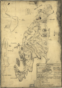 Plan von Rhode Island