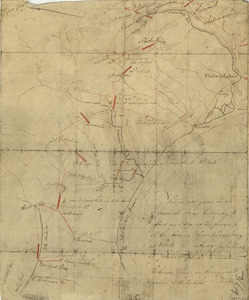 This is not given as an accurate map, but only to afford an idea of the progress of the army from the landing at Elk to the taking of possession of Philadelphia